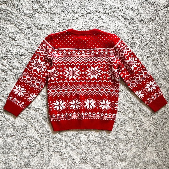 Holiday Lane Little Boys Festive Fair Isle Sweater - Picture 5 of 6